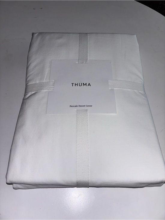 Thuma Other - THUMA 100 % cotton White Percale Duvet Cover